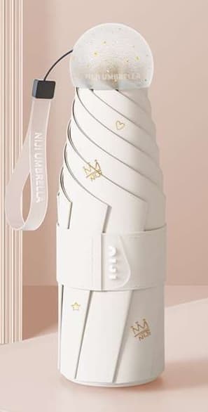 日傘 華やかな癒しの折りたたみ傘