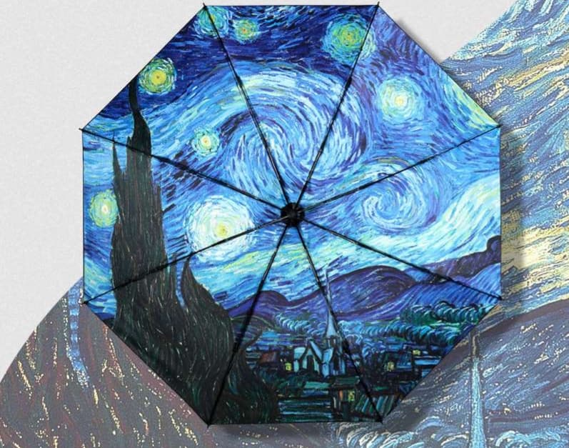 日傘 星空の傘 名画コレクション