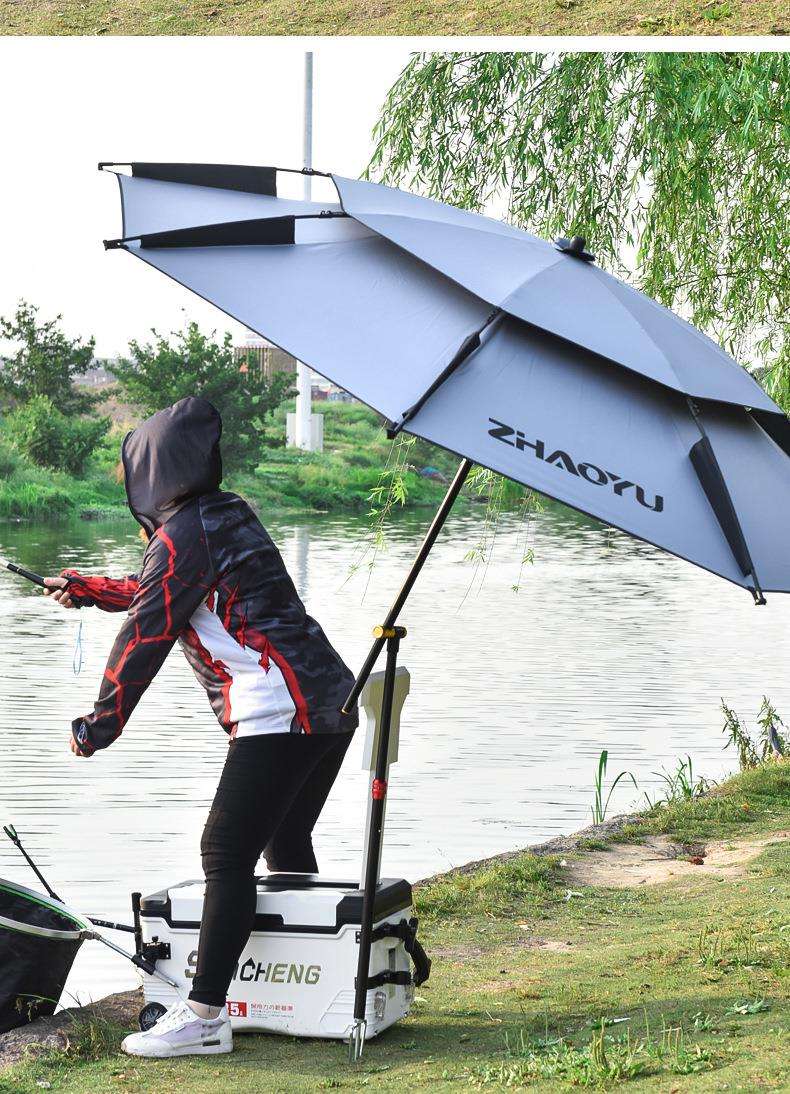 日傘 釣り人のための多機能日よけ傘