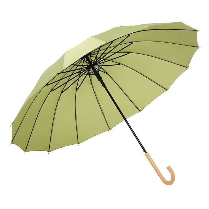 日傘 上品な十六本骨の雨傘