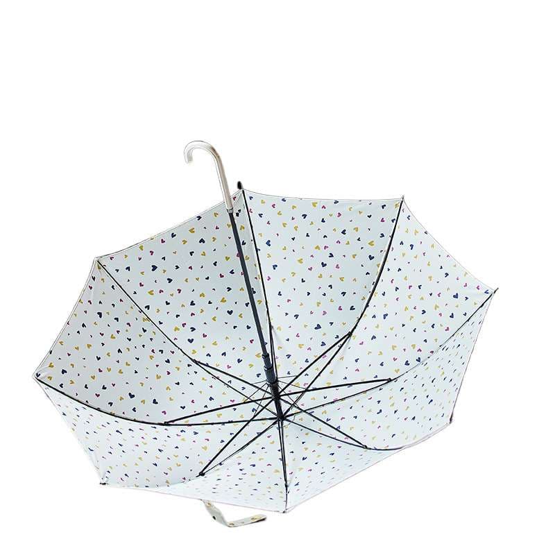 日傘 ハートモチーフ柄 晴雨兼用傘
