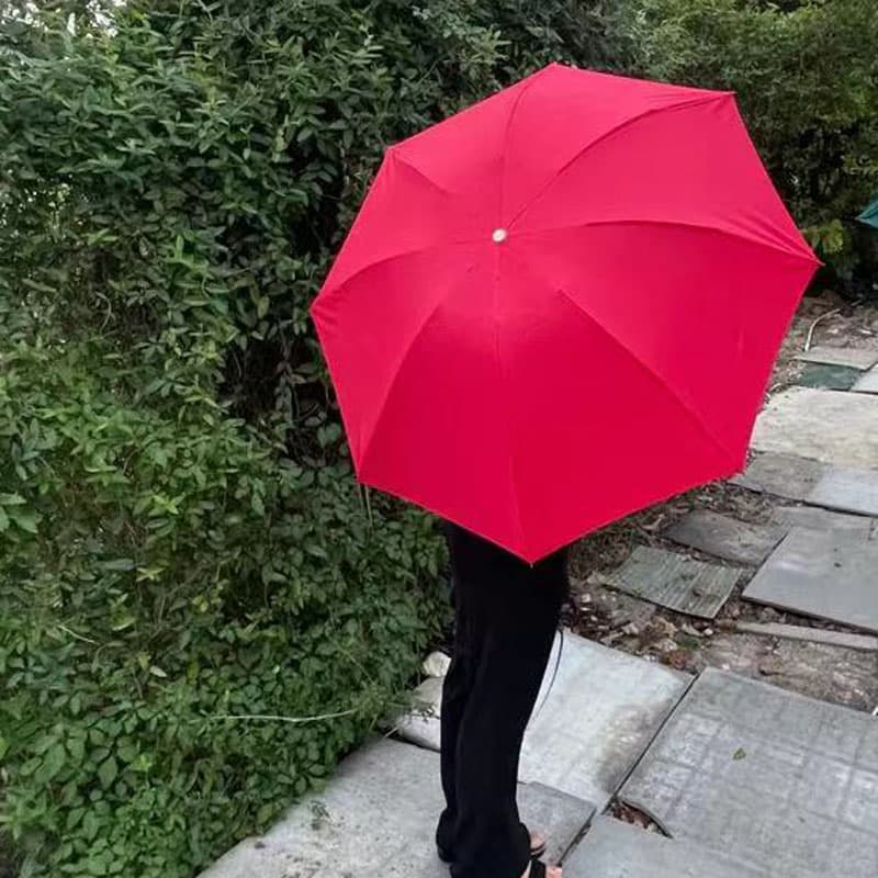日傘 折りたたみ式 完全遮光 晴雨兼用傘