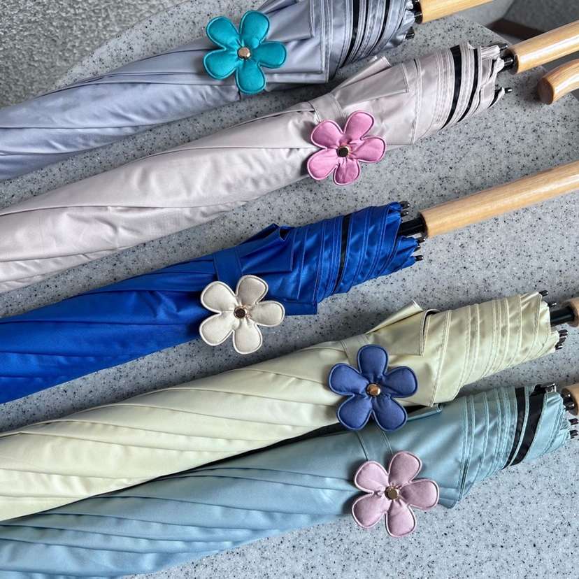 日傘 花咲くエレガント 晴雨兼用傘