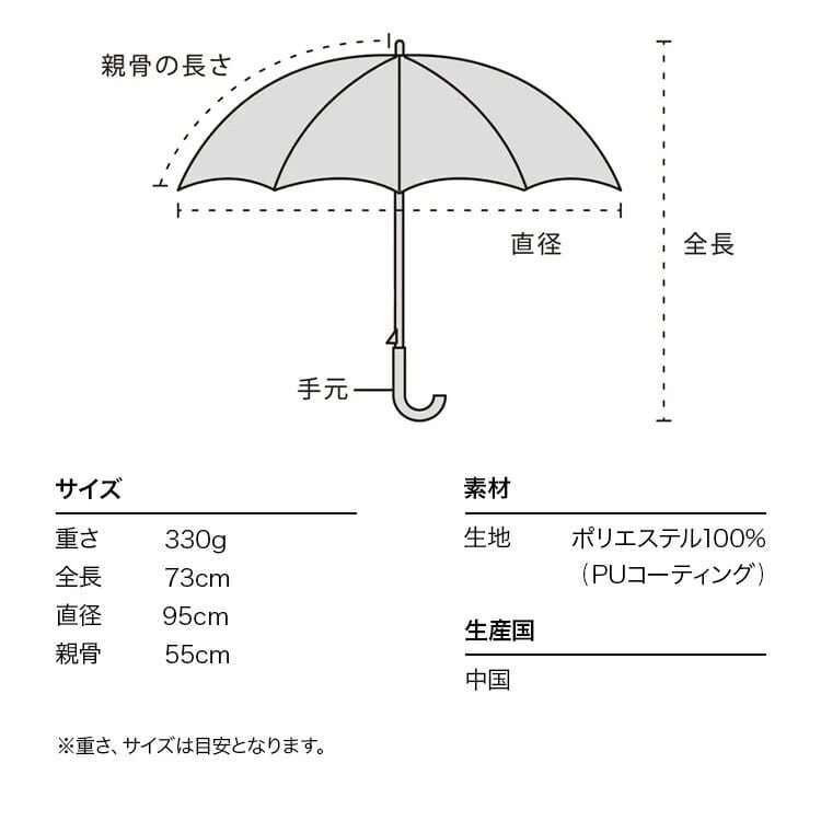 海辺の花柄日傘