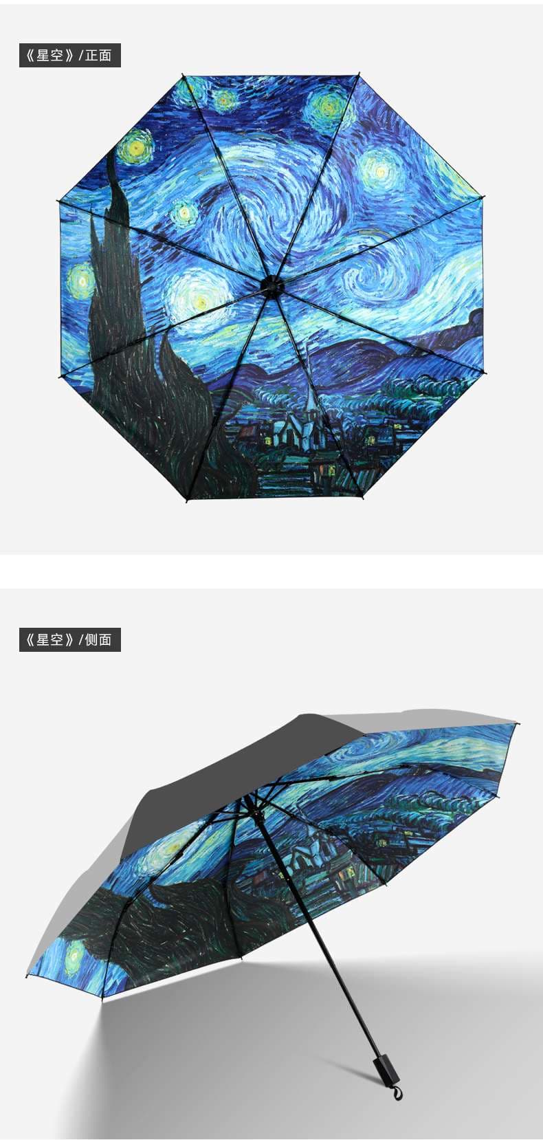 日傘 星空の傘 名画コレクション