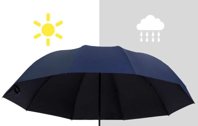 大型折りたたみ日傘 晴雨兼用