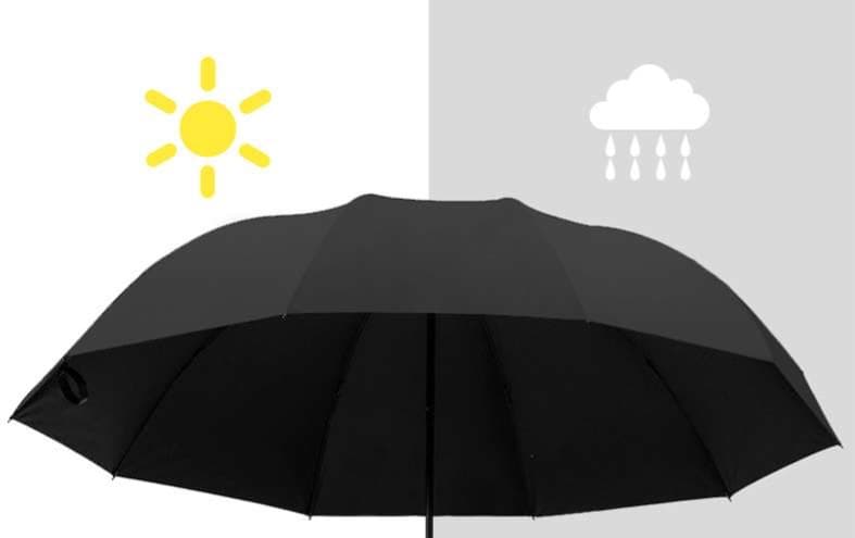 大型折りたたみ日傘 晴雨兼用