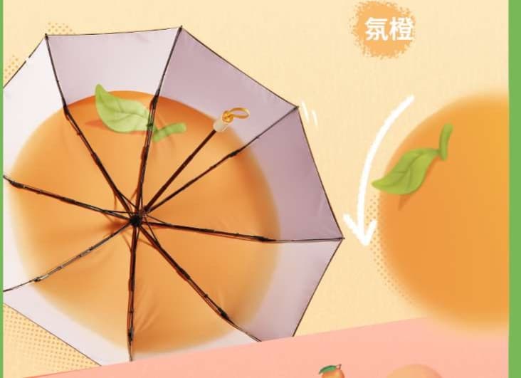 日傘 軽量コンパクト 晴雨兼用折りたたみ傘