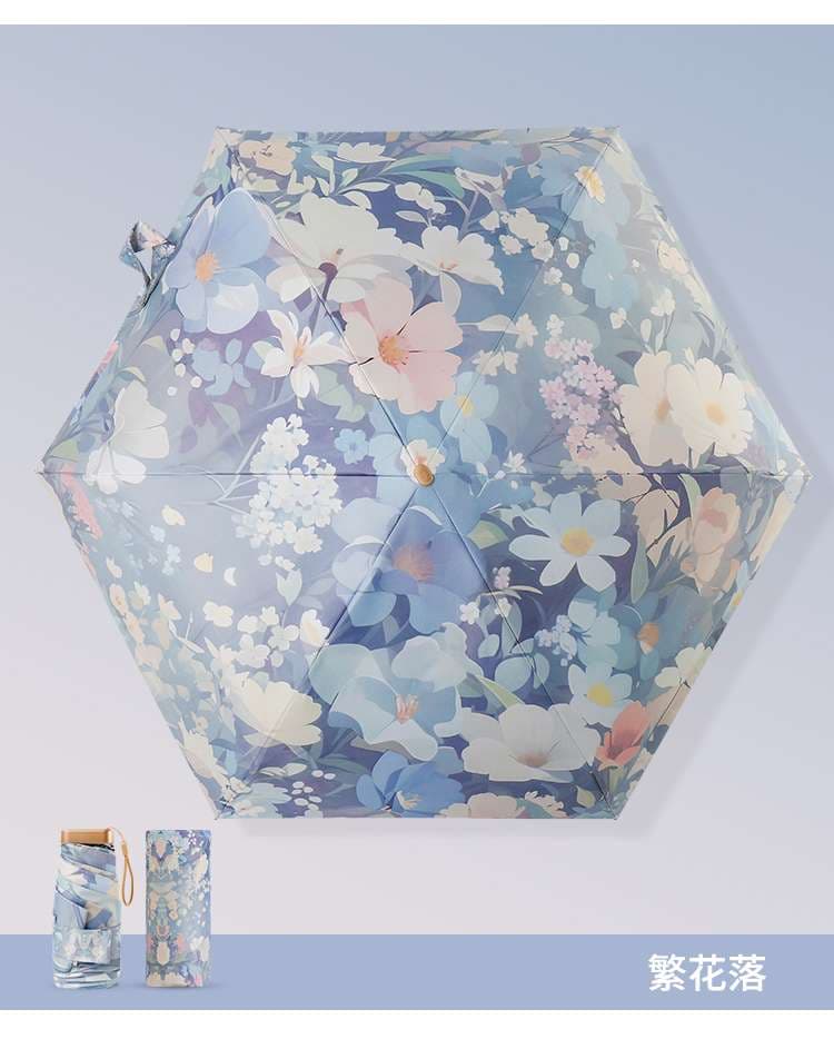 折りたたみ日傘 花柄 春色 かわいい
